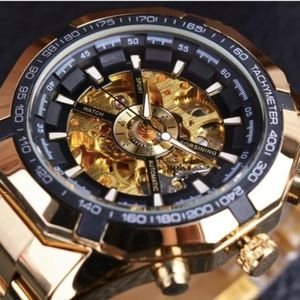 Men's Golden Watch